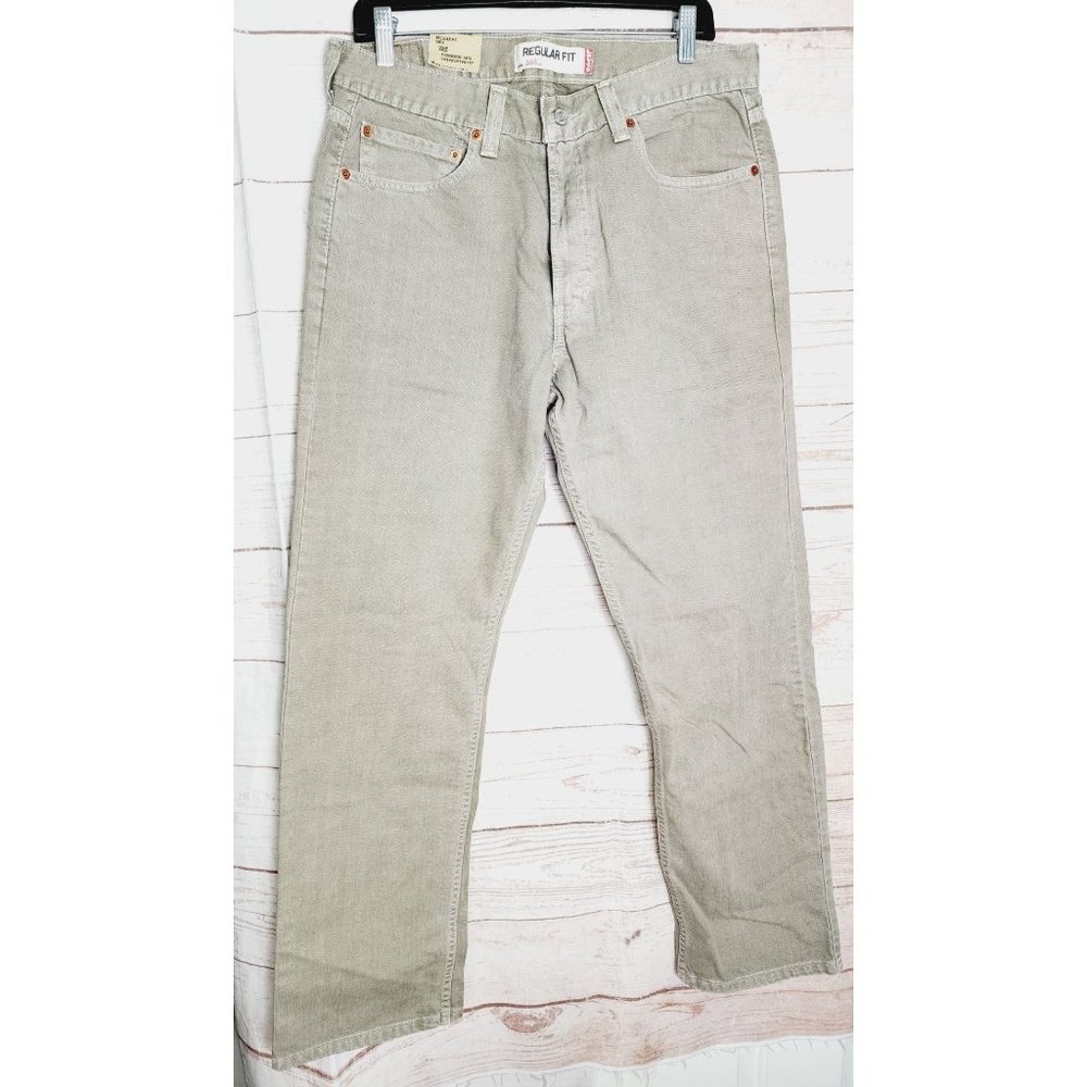Levi Strauss & Co. Regular Fit 505 34x32 Quality Straight Leg Jeans